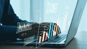 Business person evaluates metrics for business growth, setting goals for expansion. Insights on fostering continuous business growth through innovation and strategy 2025. UUID - Powered by Shutterstock - Get 15% off with code: PIKWIZARD15