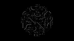 Circle circuit HUD motherboard electrical PNG Alpha Technological .2D generated. Transferring data electronic impulse. Infographic digital elements. Abstract technological background. AI - Powered by Shutterstock - Get 15% off with code: PIKWIZARD15