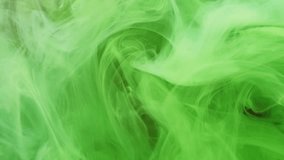 Vertical video. Fog motion. Haze cloud. Sparkling vapor green ink mystical wave texture spreading swirl abstract art on golden glitter background. - Powered by Shutterstock - Get 15% off with code: PIKWIZARD15