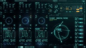 Advanced HUD interface. Blue future head up display screen, Digital technology background concept - Powered by Shutterstock - Get 15% off with code: PIKWIZARD15