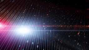 Loop digital technology network lines with computer data animation. Red blue glowing spot lights with lens flare.	
 - Powered by Shutterstock - Get 15% off with code: PIKWIZARD15