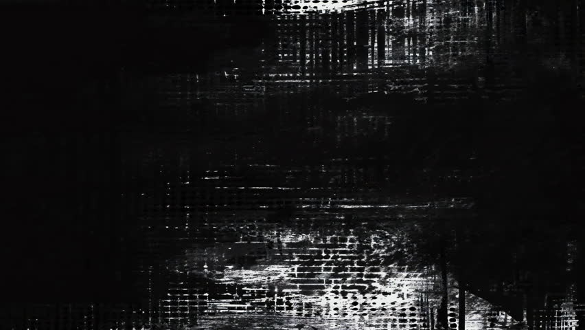 Edgy grunge canvas texture background with painterly black tones, glitchy distressed edges, and analog grit. A perfect fit for modern experimental visuals and glitch art overlays.