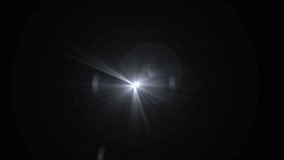 Loop optical lens flares flickering burst shine light animation optical lens flares with colorful halo reflections to use as light reflections on overlay or blend layer effects 
 - Powered by Shutterstock - Get 15% off with code: PIKWIZARD15