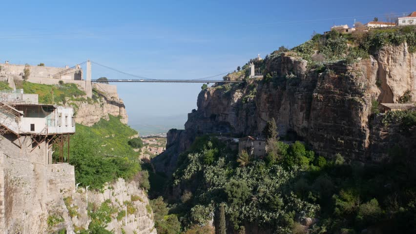 Locked shot of Sidi M