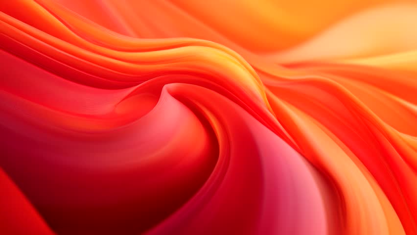 Abstract Swirling Orange and Red Gradient