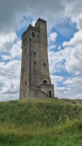 Victoria Tower, Castle Hill, Huddersfield, England, United Kingdom 