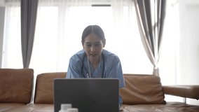 Doctor is telemedicine to patient. Technology and health care. - Powered by Shutterstock - Get 15% off with code: PIKWIZARD15