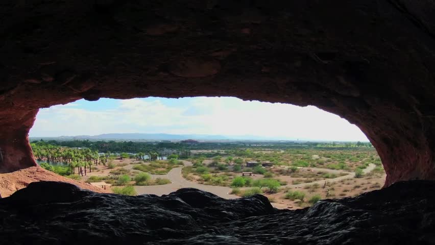 Timelapse in Phoenix Arizona Papago Park.