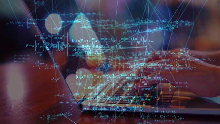 Mathematics Formulas and Science Equations Analyzed by Artificial Intelligence and Machine Learning Technology - Powered by Shutterstock - Get 15% off with code: PIKWIZARD15