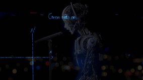 Mathematics Formulas and Science Equations Analyzed by Artificial Intelligence and Machine Learning Technology - Powered by Shutterstock - Get 15% off with code: PIKWIZARD15