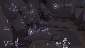 Mathematics Formulas and Science Equations Analyzed by Artificial Intelligence and Machine Learning Technology - Powered by Shutterstock - Get 15% off with code: PIKWIZARD15