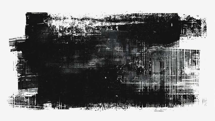 4k Looped Animated Grunge Texture Overlay Background, Old Film Effect, Gritty Analog Effect
