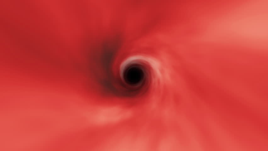 Loopable 3D animation VJ loop of a hyperdrive tunnel or wormhole visualizing the jump to hyperspace for interplanetary travel.