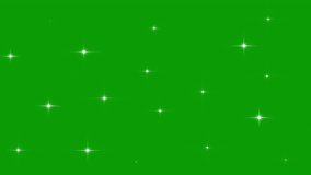 Glitter sparkle animated green screen. White shining dust light. Concept: Christmas, party, celebrate, birthday - Powered by Shutterstock - Get 15% off with code: PIKWIZARD15