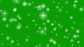Glitter sparkle animated video green screen. Particle lights effect background. Concept: Christmas, party, celebrate, birthday - Powered by Shutterstock - Get 15% off with code: PIKWIZARD15