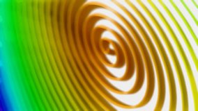 Vibrant Rainbow Flowing Sculpture on White Background - Powered by Shutterstock - Get 15% off with code: PIKWIZARD15