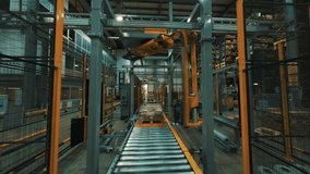 High-tech automated conveyor system in an industrial warehouse, with robotic arms handling and transporting packaged goods along the assembly line.
Automated packaging facilities - Powered by Shutterstock - Get 15% off with code: PIKWIZARD15