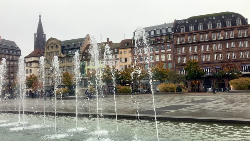 Place Kleber The Main Square in Strasbourg, France