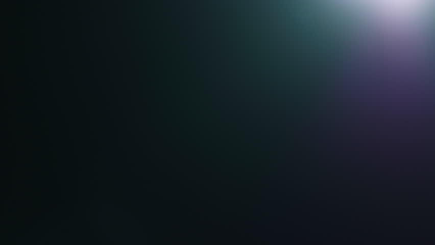 Slow motion real lens flare effect for overlay