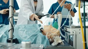 Healthcare, teaching and mannequin with people in hospital for patient simulation, medical training and research. Education, consultant and students with cpr dummy in college for doctor report - Powered by Shutterstock - Get 15% off with code: PIKWIZARD15