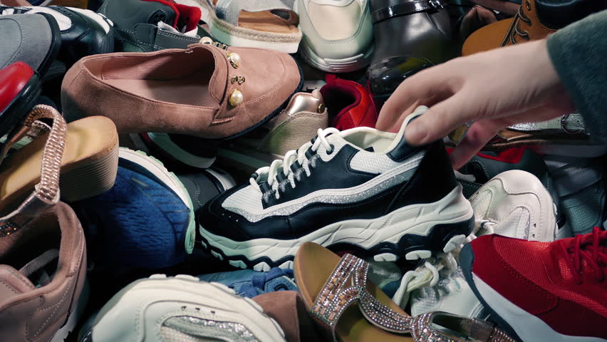 Shoe Picked Up From Big Pile