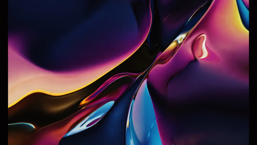 Vivid Colors Merge Seamlessly Creating Captivating Contrasts.