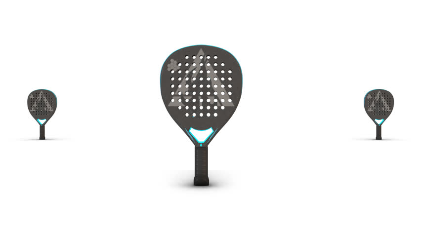 Footage of a player swinging a paddle tennis racket, emphasizing grip, power, and control, perfect for sports tutorials and racket performance demos.