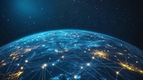 Global Network: A Connected World - Powered by Shutterstock - Get 15% off with code: PIKWIZARD15