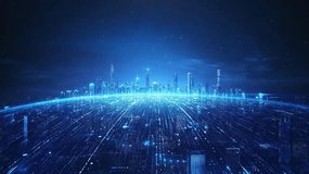 Digital Cityscape: The Future of Urban Living - Powered by Shutterstock - Get 15% off with code: PIKWIZARD15