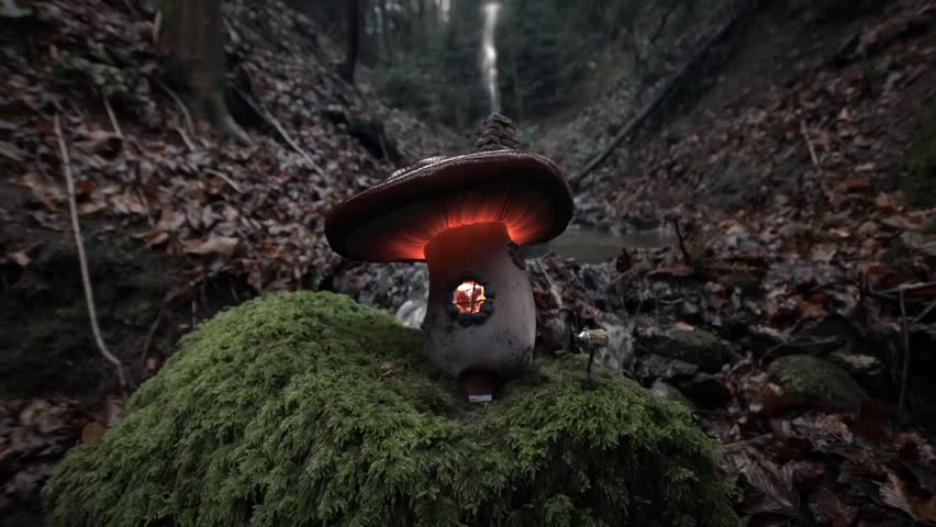 Cozy Mushroom with tenants 2