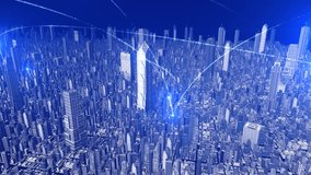 5G optical signal covers the science and technology city - Powered by Shutterstock - Get 15% off with code: PIKWIZARD15