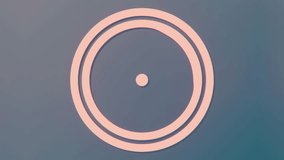 Digital loop animation of transformations of geometric shapes. 3d rendering 4K. 3D Illustration - Powered by Shutterstock - Get 15% off with code: PIKWIZARD15