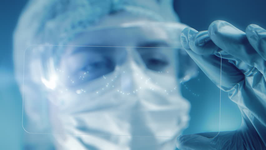 Innovate DNA Technology in Science and Medicine. Cutting Edge Biotechnology Research. Genetic Analysis for Healthcare Advancements. Genomic research or gene therapy concept. Futuristic medical charts