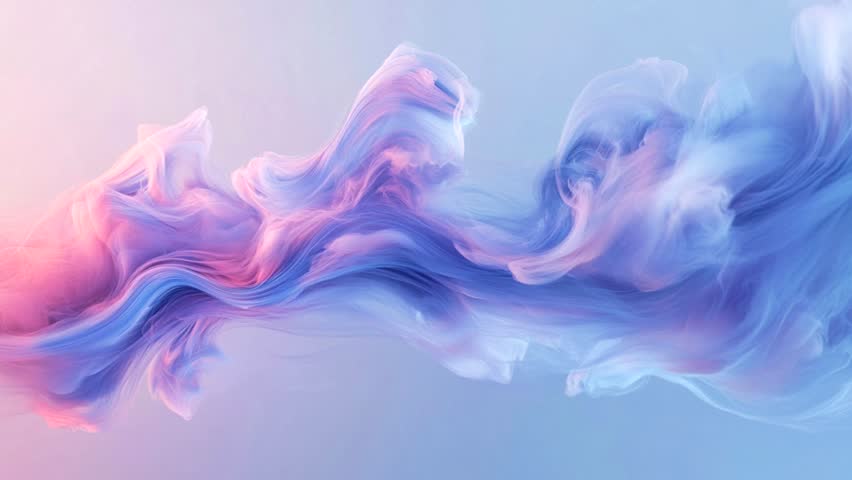 Abstract Pastel Swirls of Pink and Blue Ink in Water - Powered by Shutterstock - Get 15% off with code: PIKWIZARD15