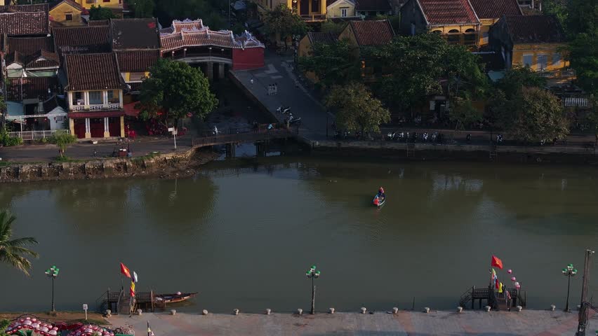 Morning Hoi An, Chua Cau, Cau Pagoda, Japan Bridge, Viet Nam