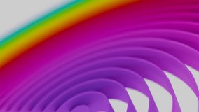 Vibrant Abstract Curved Ribbons in Rainbow Colors - Powered by Shutterstock - Get 15% off with code: PIKWIZARD15