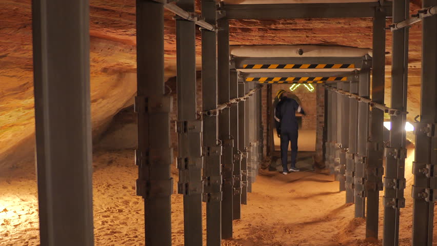 Visiting the “Castle Mountain Caves” in Homburg, Germany