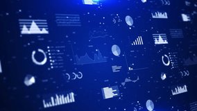 Business charts data strategy financial investment. HUD infographic financial. charts, digits. stock market Business corporate Infographics. Graph, Diagram. finance, marketing. 3D Illustration - Powered by Shutterstock - Get 15% off with code: PIKWIZARD15