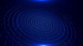 Digital Futuristic energy soft flow Eye Iris Connections, Abstract Iris explosion Molecule structure background. fiber optic lines Digital sphere tunnel. Wave wire frame Moving Lines. 3D Illustration - Powered by Shutterstock - Get 15% off with code: PIKWIZARD15