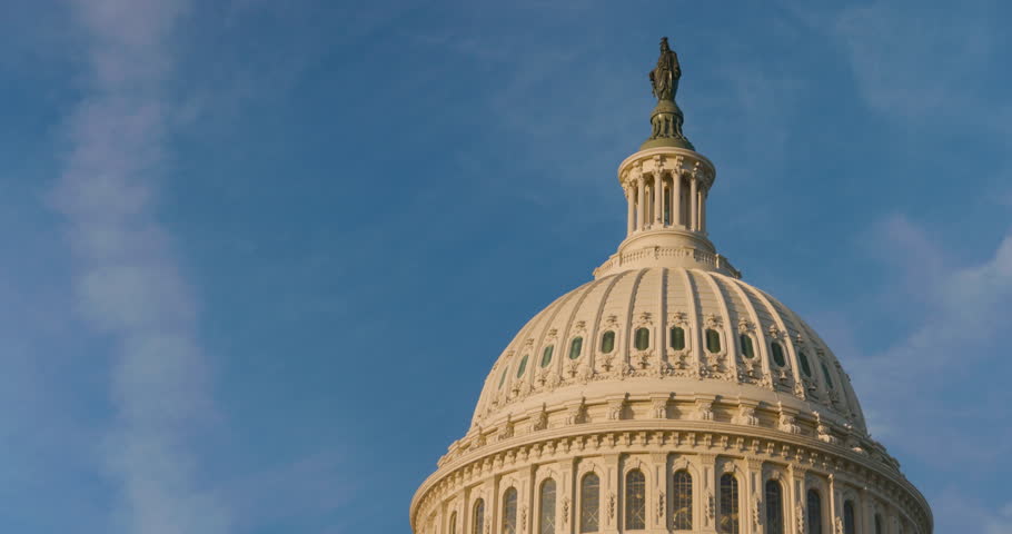 The U.S. Capitol in Washington D.C. on Capitol Hill