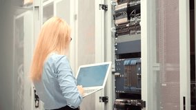It Administrator Inspecting Servers. Computer Center. System Update Cloud Computing Review Code Engineer. Data engineer with checklist, hardware and connection. Inspection and technician security data - Powered by Shutterstock - Get 15% off with code: PIKWIZARD15