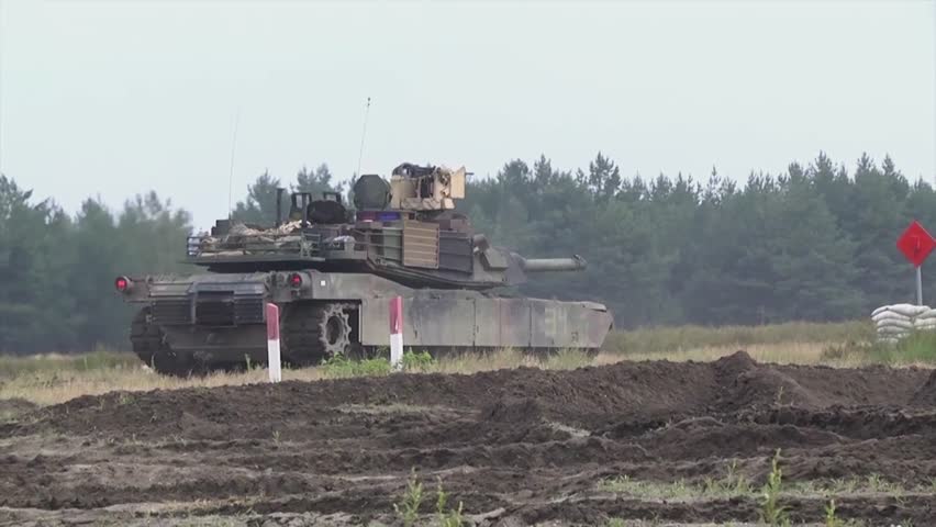 The M1 Abrams is a third generation main battle tank manufactured by the United States.