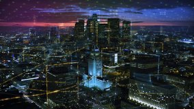 Smart city IOT internet of things digital technology futuristic, automation management smart digital technology city metaverse. - Powered by Shutterstock - Get 15% off with code: PIKWIZARD15