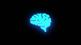neon brain animated neon brain thinking - Powered by Shutterstock - Get 15% off with code: PIKWIZARD15