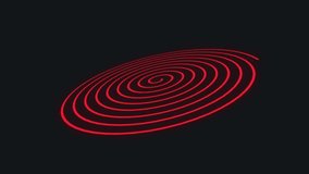 Expanding spiral path in 3D space. The motion evolves over time, creating a smooth and mesmerizing spiral effect - Powered by Shutterstock - Get 15% off with code: PIKWIZARD15