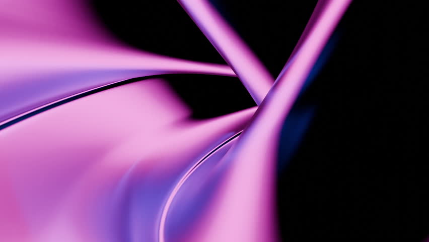 Dynamic and Modern Abstract Waves Featuring Vibrant Shades of Pink and Purple Color Mixing. Design