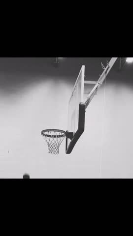 Basketball swish hoop hooper score going in slow motion 