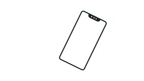 Animation smartphone with security. concept service protection for financial data privacy and more, 4k with alpha channel - Powered by Shutterstock - Get 15% off with code: PIKWIZARD15