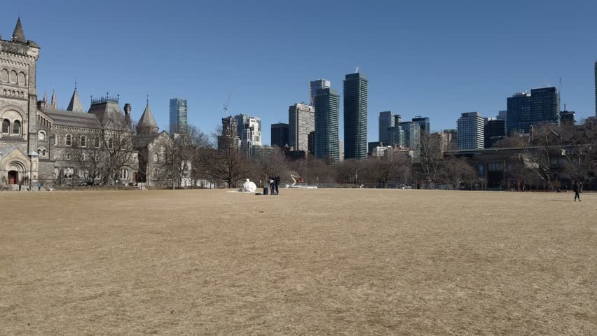 The University of Toronto and the Front Campus, in Toronto, Canada.