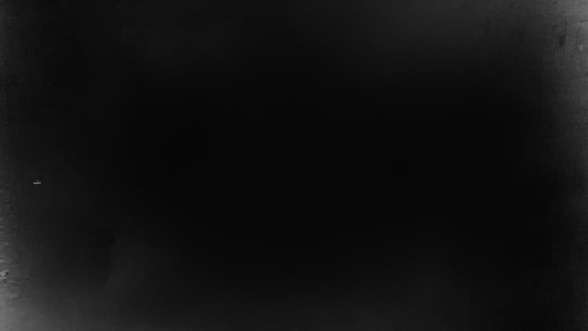 Black textured vignette with minimal gradient and soft noise, retro cinematic atmosphere. Grunge animated texture overlay seamless analog film style